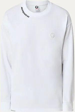 AAPE Longsleeve met logo- en backprint