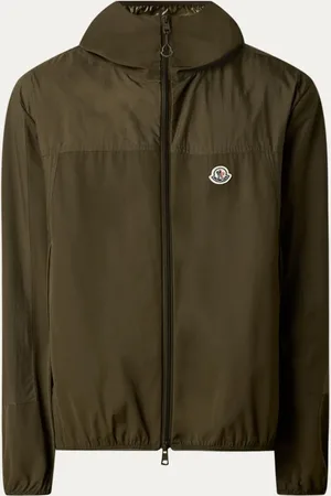 Moncler Kona windjack met logo en capuchon