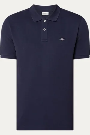 GANT Regular fit polo van piqué katoen met logo