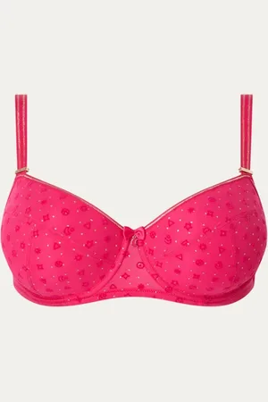 Marlies Dekkers Valentina voorgevormde balconette bh met flockprint