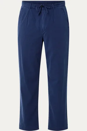 Ralph Lauren Loose fit cropped chino met steekzakken