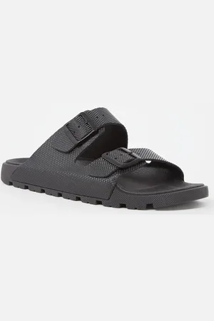 HUGO BOSS Surfley slipper met structuur