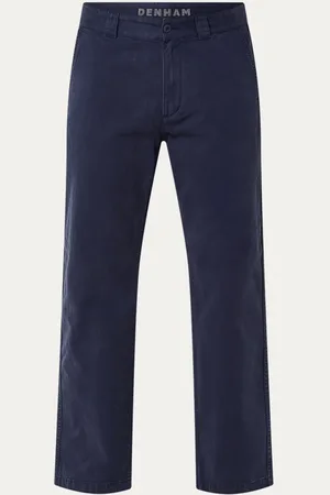 Denham Dagger straight fit chino met steekzakken