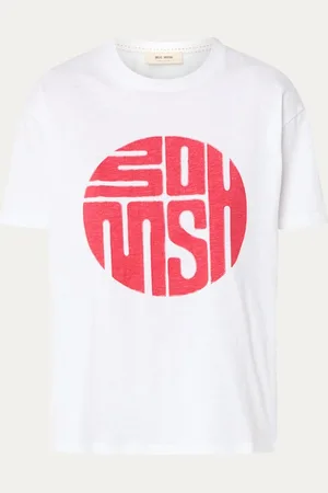 Mos Mosh MMZini T-shirt met logoprint