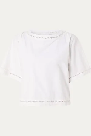 Alchemist Lotus top met opengewerkt detail