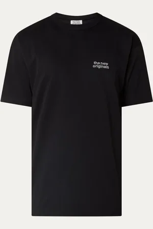 The New Originals Turntable T-shirt met logo- en backprint