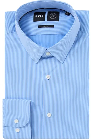 HUGO BOSS P-Hank slim fit overhemd met stretch