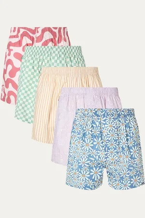 Pockies Boxershorts van biologisch katoen in 5-pack