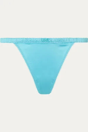 LOVE Stories Wild Rose tanga met kant en zebraprint