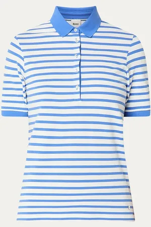 Brax Cleo polo met streepprint