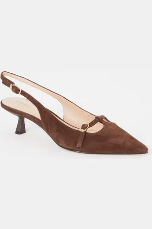 Dune Deserving slingback met gespdetail
