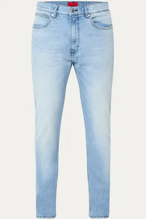 HUGO BOSS 708 slim fit jeans in lyocellblend met lichte wassing