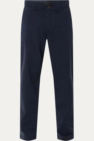 HUGO BOSS Tapered fit chino met steekzakken