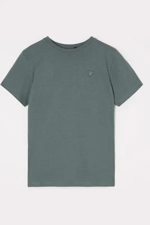 Lyle & Scott T-shirt in linnenblend