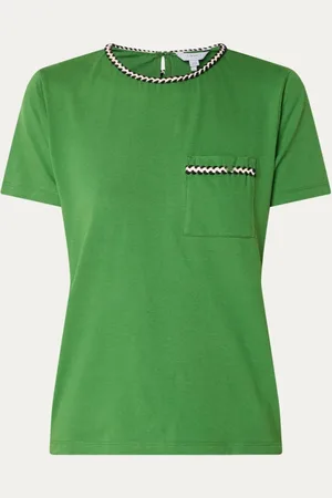L.K. Bennett L-K-Bennett Vita T-shirt met borstzak