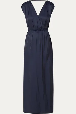 Zadig & Voltaire Ritmix maxi tuniekjurk van satijn met split