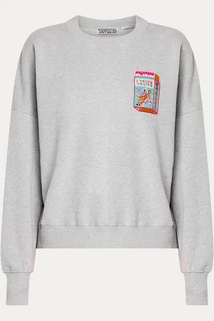 Essentiel Antwerp Hallumettes sweater met kralendecoratie