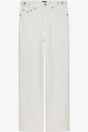 Tommy Hilfiger Laya high waist straight leg jeans met steekzakken