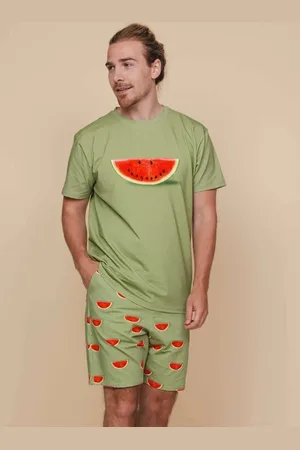 Snurk Watermelon pyjamashort met print