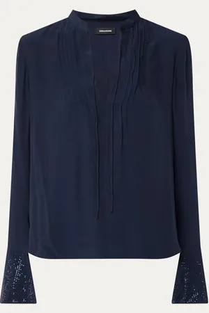 Zadig & Voltaire Taika tuniek met keyhole en strass