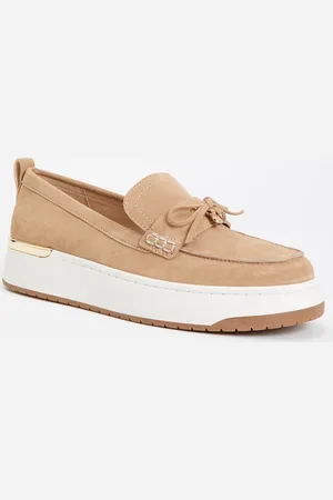 Dune Glide loafer van leer