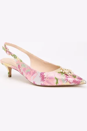 Dune Context slingback van leer met strass