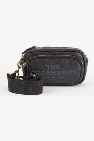 Marc Jacobs The Crossbody crossbodytas van leer met logo