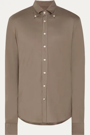 Profuomo Slim fit overhemd met stretch
