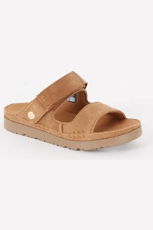 UGG Goldenstar Glide sandaal van suède