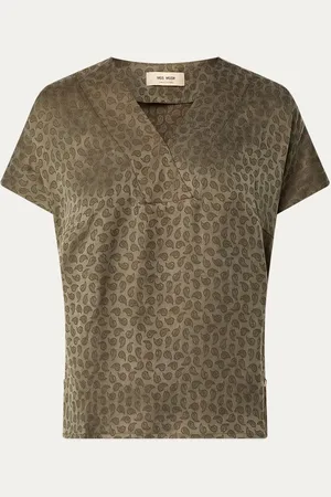 Mos Mosh MMMargie top in lyocellblend met paisley dessin