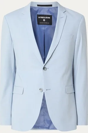 Strellson Adrien slim fit colbert met klepzakken
