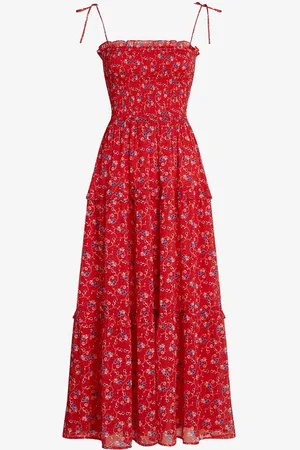 Tommy Hilfiger Maxi jurk met bloemenprint