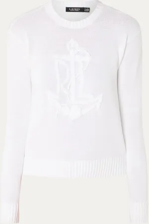 Ralph Lauren Fijngebreide pullover met logoborduring