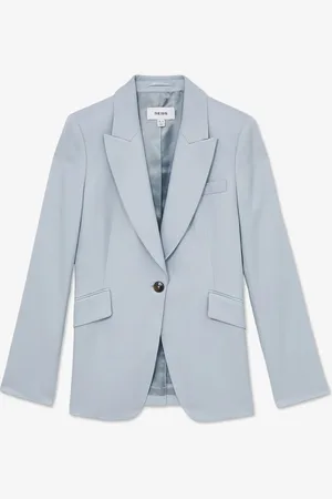 Reiss Millie blazer met klepzakken