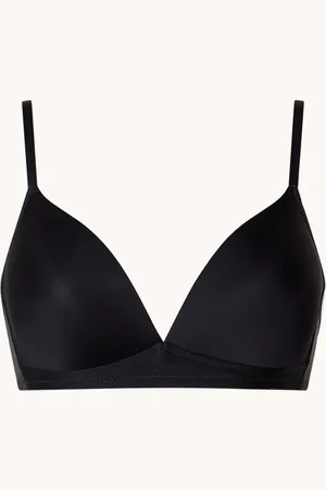 Hanro Satin Deluxe voorgevormde bh zonder beugel