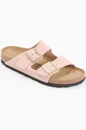 Birkenstock Narrow Fit Arizona slipper van suède