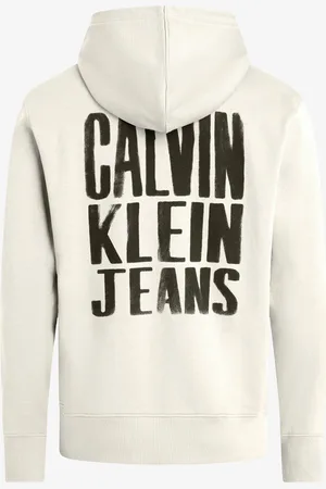 Calvin Klein Hoodie met logo- en backprint