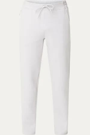 Boggi Milano Tapered fit broek met trekkoord en steekzakken