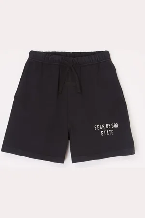 FEAR OF GOD Loose fit korte joggingbroek met logo