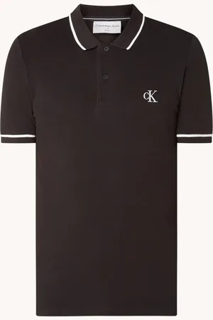 Calvin Klein Tipping polo met logoprint