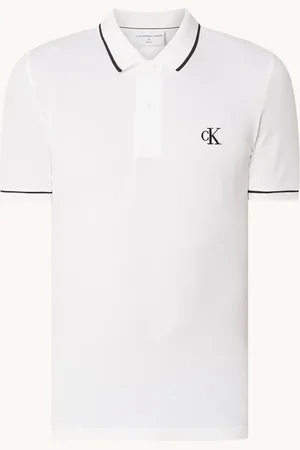 Calvin Klein Tipping polo met logoprint