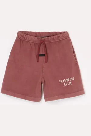 FEAR OF GOD Loose fit korte joggingbroek met logo