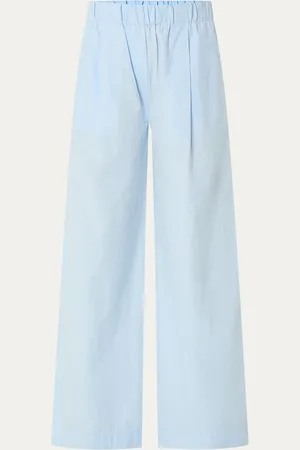 Alchemist Moon Flower high waist wide fit pantalon met steekzakken