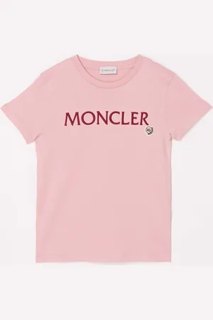 Moncler T-shirt met logoborduring