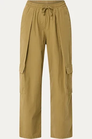 penn ink High waist straight fit cargobroek met steekzakken