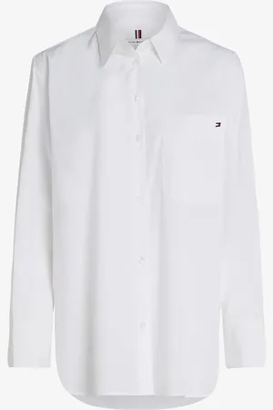 Tommy Hilfiger Blouse met streepprint en borstzak
