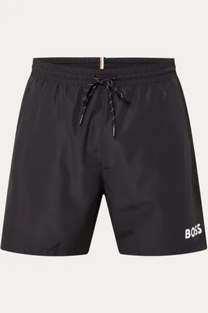 HUGO BOSS Zwemshorts met steekzakken en logo
