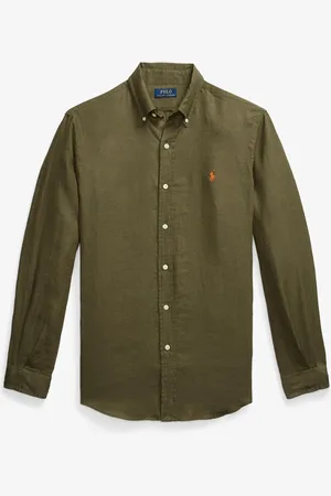 Ralph Lauren Custom Fit overhemd van linnen