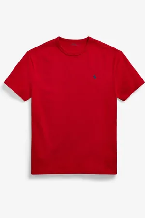 Ralph Lauren T-shirt van jersey met logoborduring