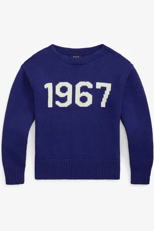 Ralph Lauren The 1967 fijngebreide trui met ingebreid patroon